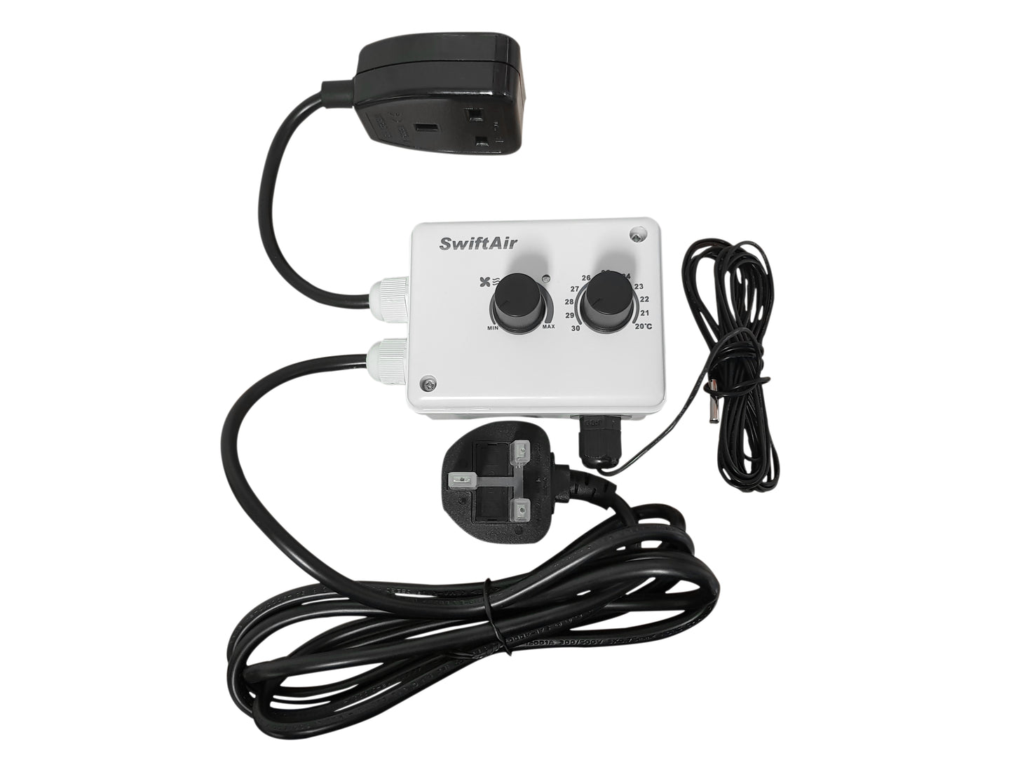 Model: SW-TEMPSP-CON (Temperature Speed Controller)