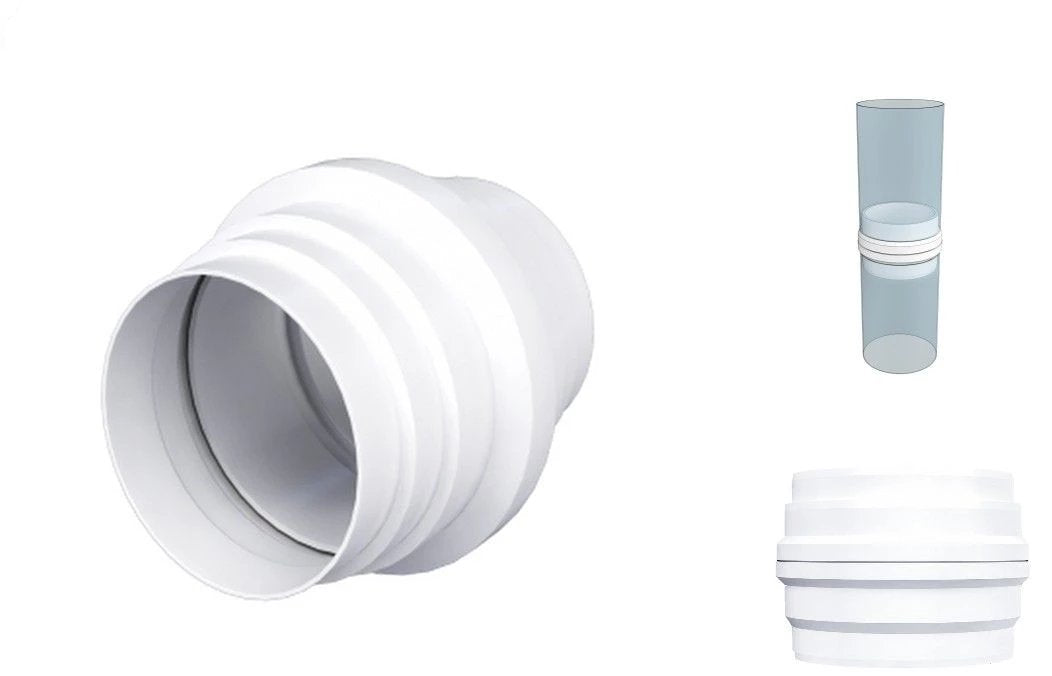 4" 5" 6" Condensation Duct Connector