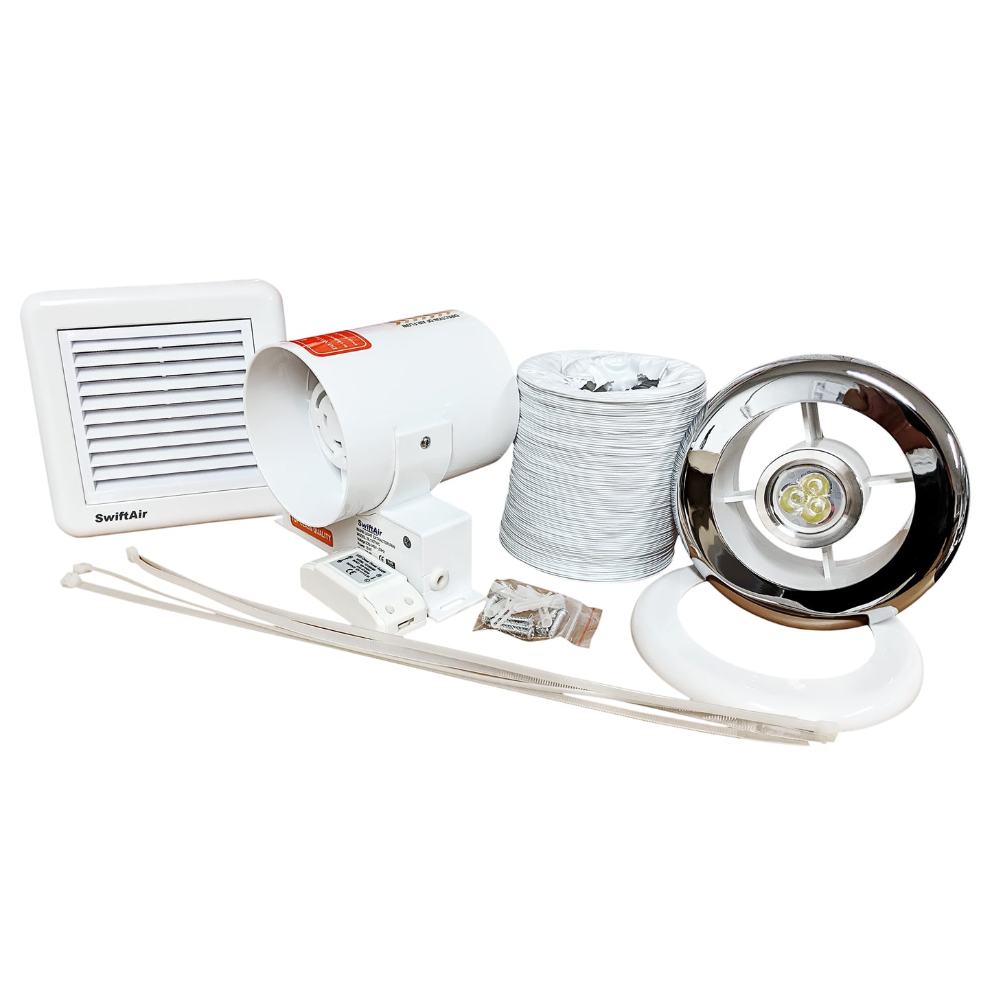 Model: SL100TWC (Inline Fan Light Kit)
