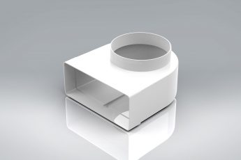 220x90 - Elbow Plenum 150mm