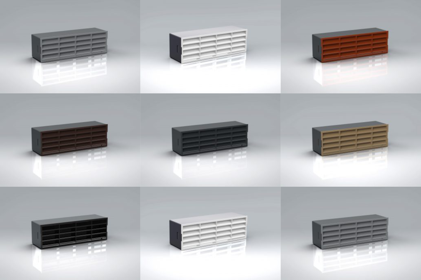 White Airbrick 204x60 