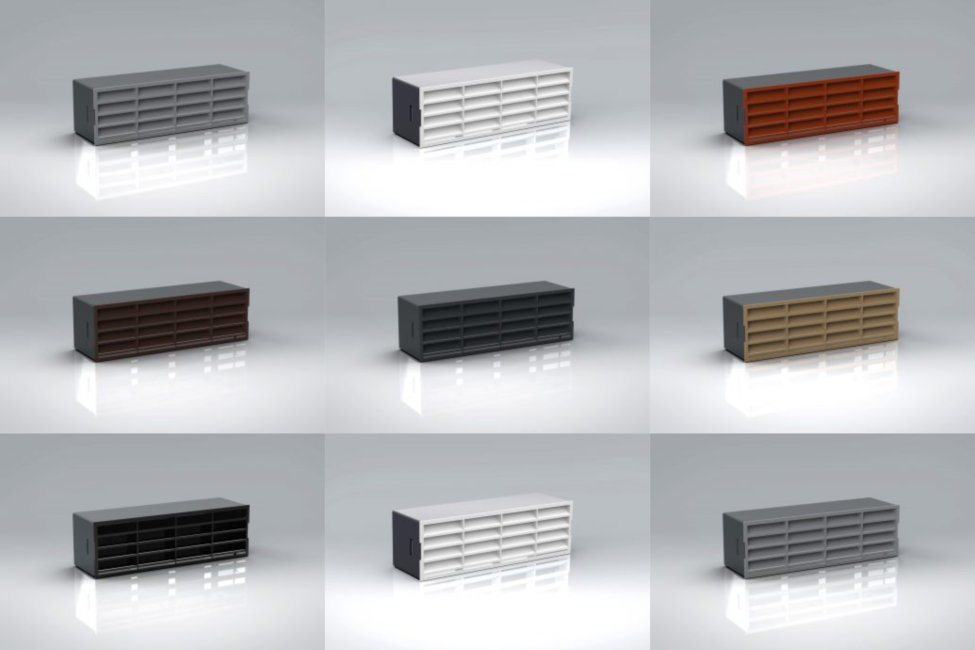 White Airbrick 204x60 