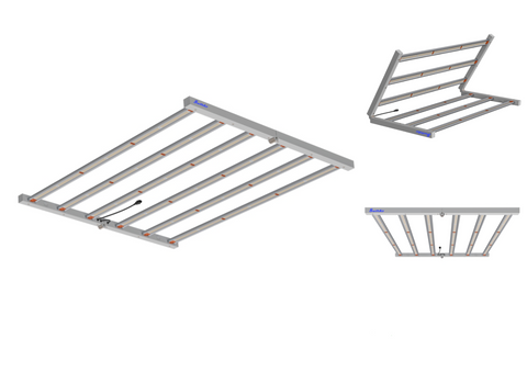 Swiftair Apollo Fold FIXTURE LED 720w 2.7uml/s / 1944 µmol/s