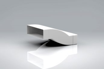 204x60 (5"/6") -  Cross Over Duct Connector